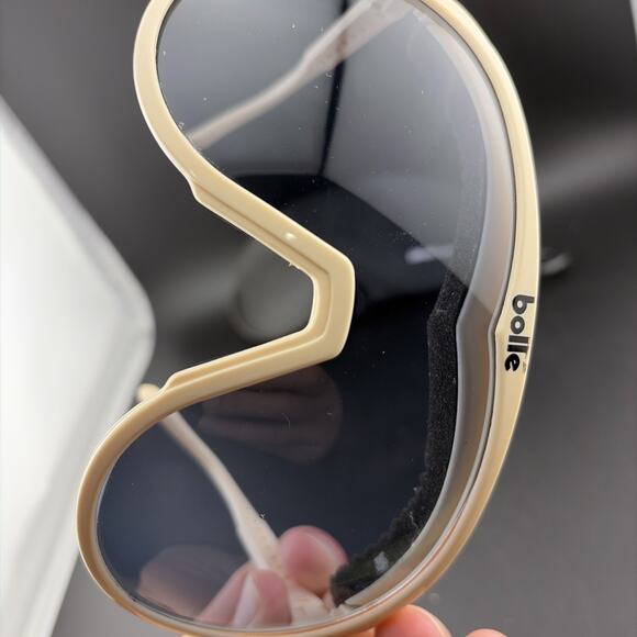 VTG Bolle CHRONO SHIELD 80's Ski Snow Glasses Chronoshield W Case and Extra Lens - Picture 8 of 11